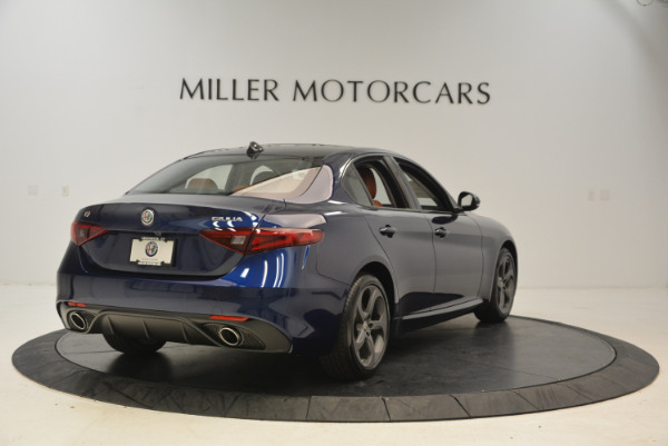 New 2017 Alfa Romeo Giulia Ti Q4 for sale Sold at Aston Martin of Greenwich in Greenwich CT 06830 7