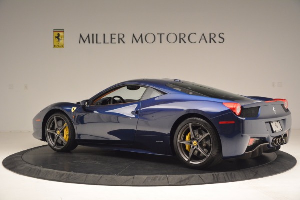 Used 2013 Ferrari 458 Italia for sale Sold at Aston Martin of Greenwich in Greenwich CT 06830 4