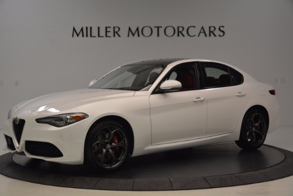 New 2017 Alfa Romeo Giulia Ti Q4 for sale Sold at Aston Martin of Greenwich in Greenwich CT 06830 2