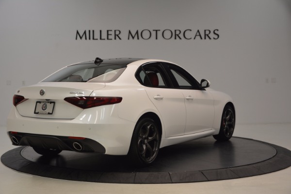 New 2017 Alfa Romeo Giulia Ti Q4 for sale Sold at Aston Martin of Greenwich in Greenwich CT 06830 7