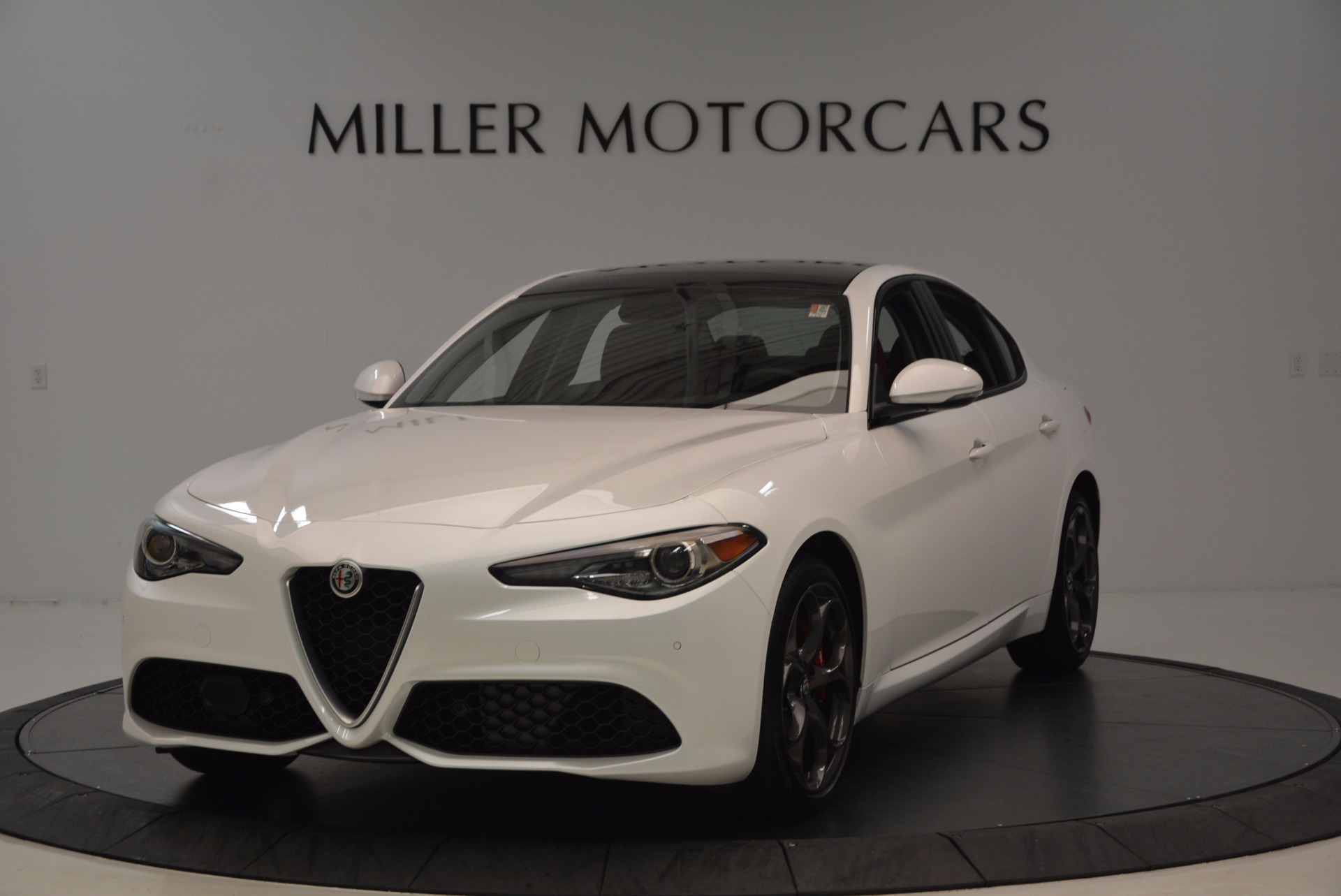 New 2017 Alfa Romeo Giulia Ti Q4 for sale Sold at Aston Martin of Greenwich in Greenwich CT 06830 1