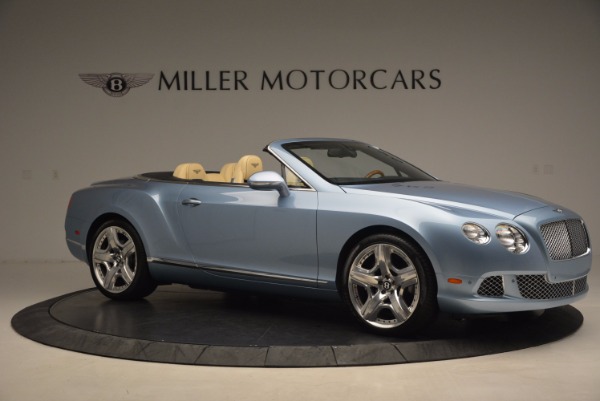 Used 2012 Bentley Continental GTC W12 for sale Sold at Aston Martin of Greenwich in Greenwich CT 06830 10