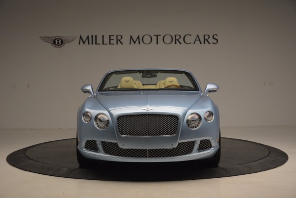 Used 2012 Bentley Continental GTC W12 for sale Sold at Aston Martin of Greenwich in Greenwich CT 06830 12