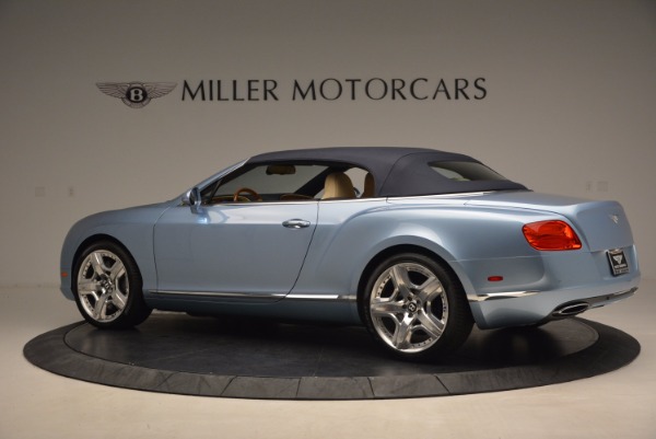 Used 2012 Bentley Continental GTC W12 for sale Sold at Aston Martin of Greenwich in Greenwich CT 06830 16