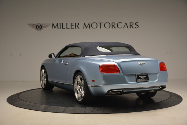 Used 2012 Bentley Continental GTC W12 for sale Sold at Aston Martin of Greenwich in Greenwich CT 06830 17