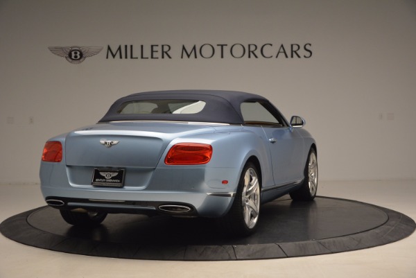 Used 2012 Bentley Continental GTC W12 for sale Sold at Aston Martin of Greenwich in Greenwich CT 06830 19