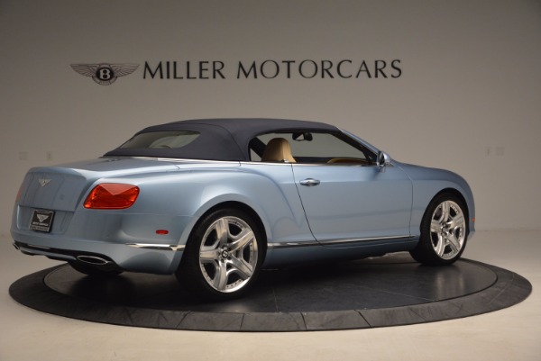 Used 2012 Bentley Continental GTC W12 for sale Sold at Aston Martin of Greenwich in Greenwich CT 06830 20
