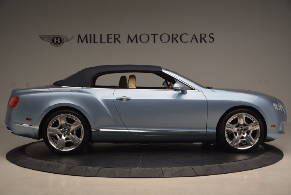 Used 2012 Bentley Continental GTC W12 for sale Sold at Aston Martin of Greenwich in Greenwich CT 06830 21