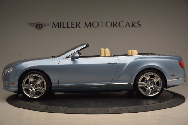 Used 2012 Bentley Continental GTC W12 for sale Sold at Aston Martin of Greenwich in Greenwich CT 06830 3