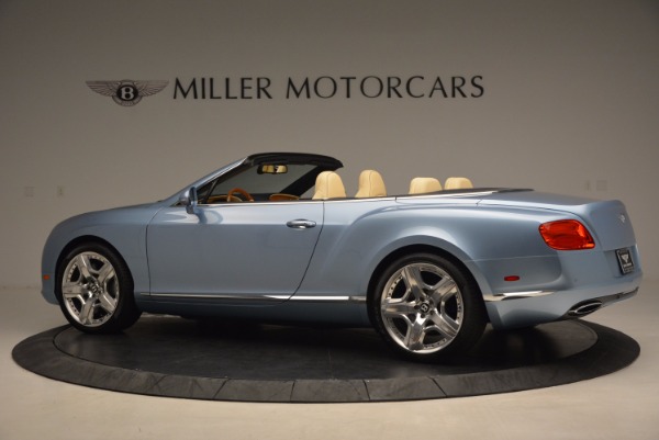 Used 2012 Bentley Continental GTC W12 for sale Sold at Aston Martin of Greenwich in Greenwich CT 06830 4