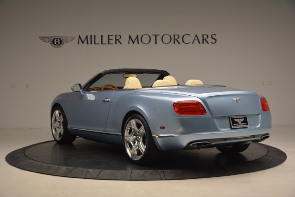 Used 2012 Bentley Continental GTC W12 for sale Sold at Aston Martin of Greenwich in Greenwich CT 06830 5