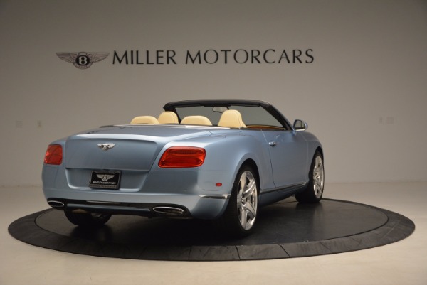 Used 2012 Bentley Continental GTC W12 for sale Sold at Aston Martin of Greenwich in Greenwich CT 06830 7