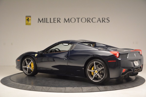 Used 2015 Ferrari 458 Spider for sale Sold at Aston Martin of Greenwich in Greenwich CT 06830 14