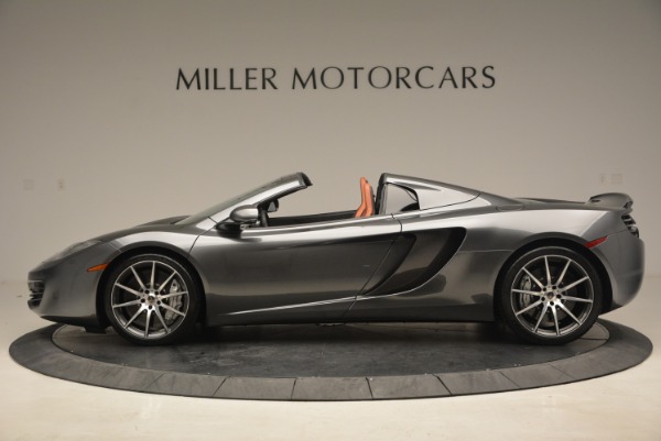 Used 2014 McLaren MP4-12C SPIDER Convertible for sale Sold at Aston Martin of Greenwich in Greenwich CT 06830 3