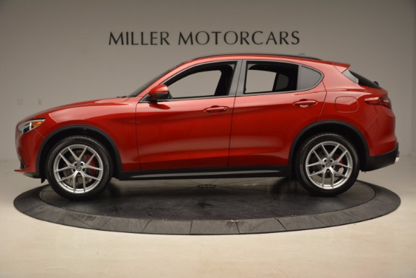 New 2018 Alfa Romeo Stelvio Ti Sport Q4 for sale Sold at Aston Martin of Greenwich in Greenwich CT 06830 3