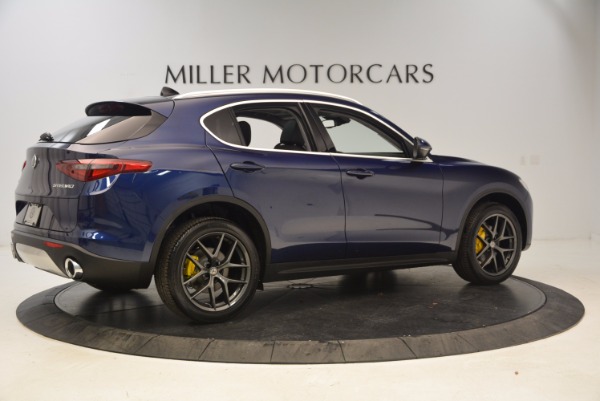 New 2018 Alfa Romeo Stelvio Ti Q4 for sale Sold at Aston Martin of Greenwich in Greenwich CT 06830 8