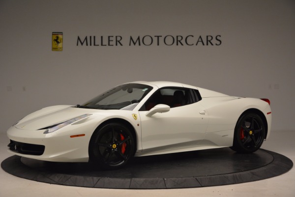 Used 2015 Ferrari 458 Spider for sale Sold at Aston Martin of Greenwich in Greenwich CT 06830 14