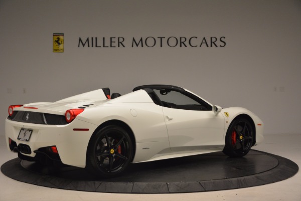 Used 2015 Ferrari 458 Spider for sale Sold at Aston Martin of Greenwich in Greenwich CT 06830 8