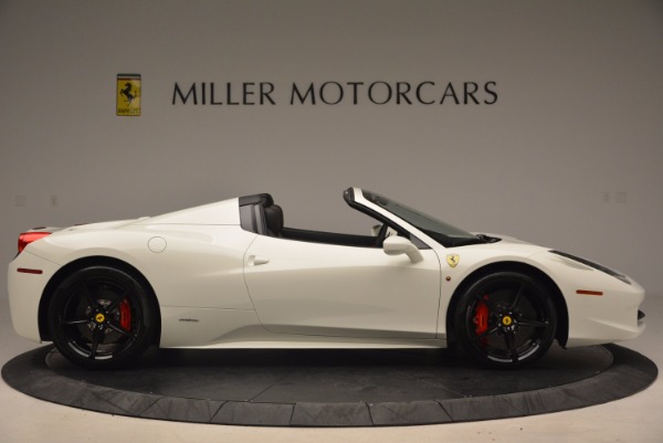 Used 2015 Ferrari 458 Spider for sale Sold at Aston Martin of Greenwich in Greenwich CT 06830 9