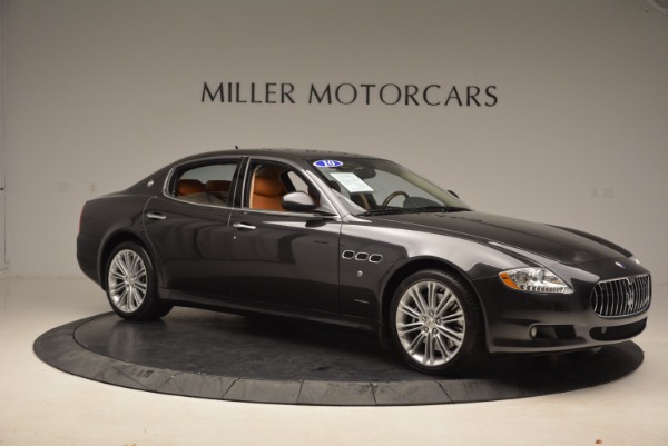 Used 2010 Maserati Quattroporte S for sale Sold at Miller Motorcars Aston Martin in Greenwich CT 06830 10