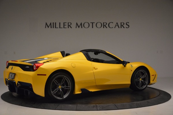 Used 2015 Ferrari 458 Speciale Aperta for sale Sold at Aston Martin of Greenwich in Greenwich CT 06830 8