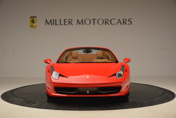 Used 2012 Ferrari 458 Spider for sale Sold at Aston Martin of Greenwich in Greenwich CT 06830 12