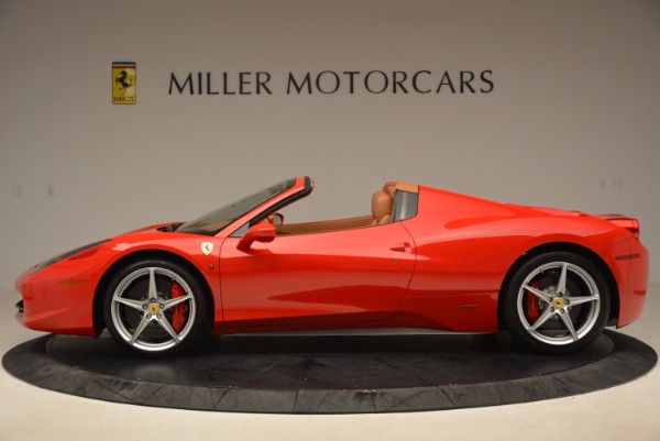 Used 2012 Ferrari 458 Spider for sale Sold at Aston Martin of Greenwich in Greenwich CT 06830 3