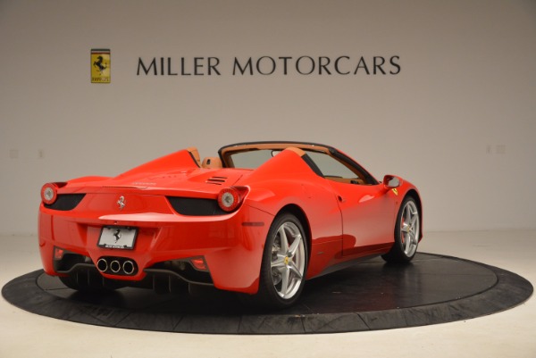 Used 2012 Ferrari 458 Spider for sale Sold at Aston Martin of Greenwich in Greenwich CT 06830 7