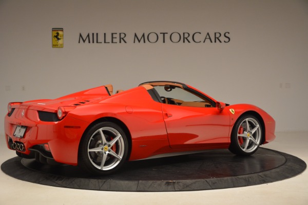 Used 2012 Ferrari 458 Spider for sale Sold at Aston Martin of Greenwich in Greenwich CT 06830 8