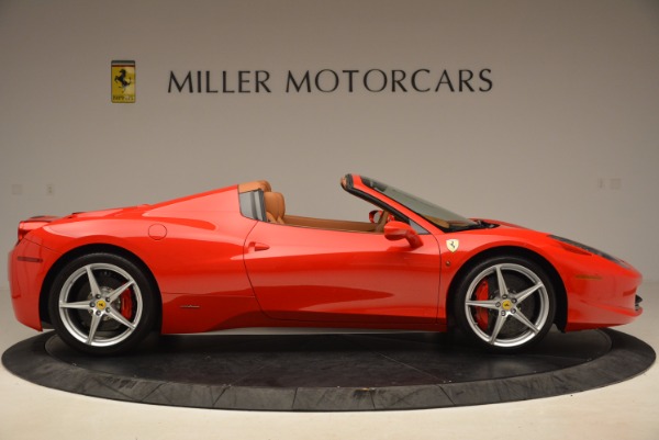 Used 2012 Ferrari 458 Spider for sale Sold at Aston Martin of Greenwich in Greenwich CT 06830 9