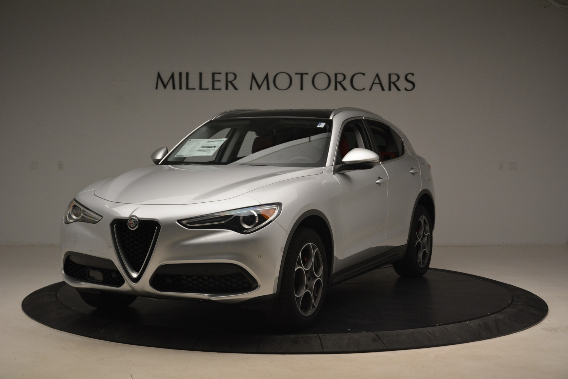 New 2018 Alfa Romeo Stelvio Ti Q4 for sale Sold at Aston Martin of Greenwich in Greenwich CT 06830 1