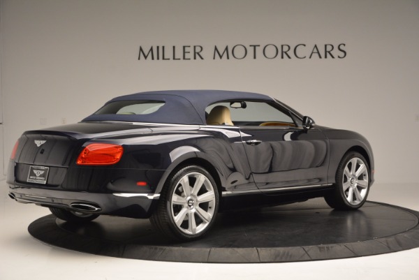 Used 2012 Bentley Continental GTC for sale Sold at Aston Martin of Greenwich in Greenwich CT 06830 21