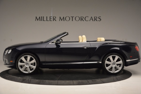 Used 2012 Bentley Continental GTC for sale Sold at Aston Martin of Greenwich in Greenwich CT 06830 3