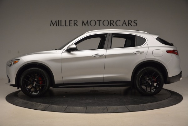 New 2018 Alfa Romeo Stelvio Ti Q4 for sale Sold at Aston Martin of Greenwich in Greenwich CT 06830 3