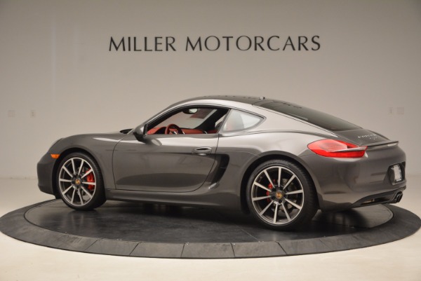 Used 2014 Porsche Cayman S S for sale Sold at Aston Martin of Greenwich in Greenwich CT 06830 4