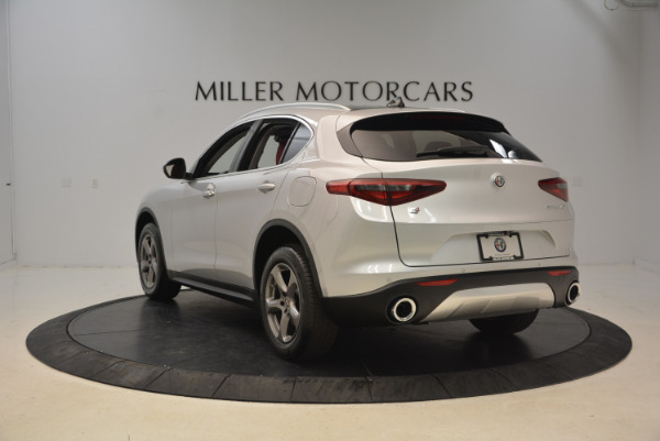 New 2018 Alfa Romeo Stelvio Q4 for sale Sold at Aston Martin of Greenwich in Greenwich CT 06830 5