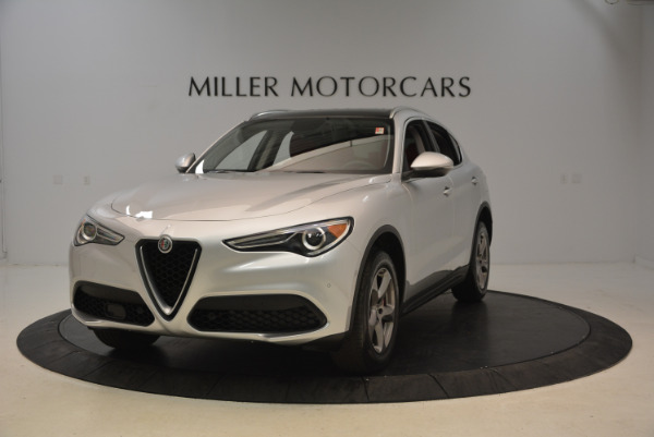 New 2018 Alfa Romeo Stelvio Q4 for sale Sold at Aston Martin of Greenwich in Greenwich CT 06830 1