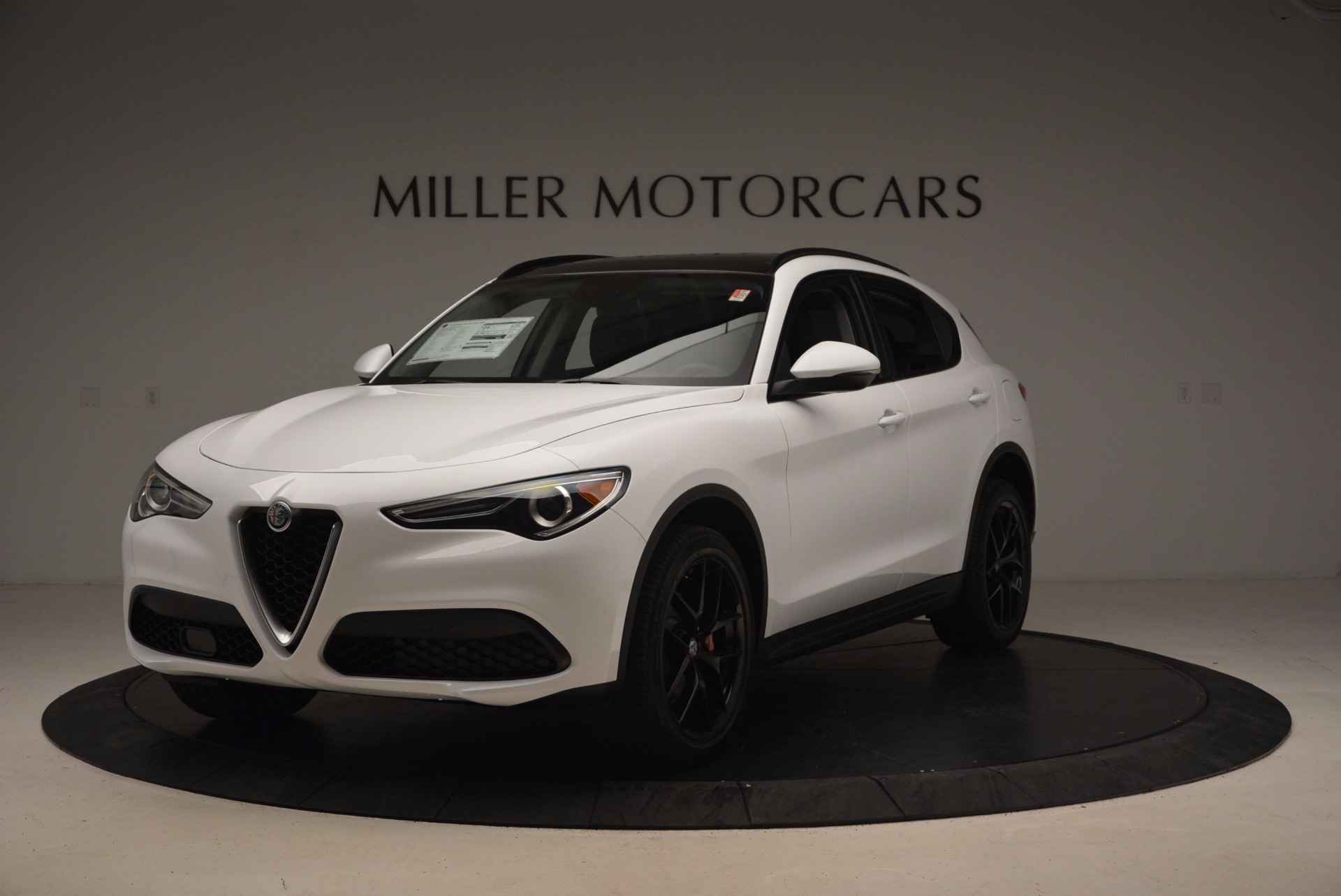 New 2018 Alfa Romeo Stelvio Sport Q4 for sale Sold at Aston Martin of Greenwich in Greenwich CT 06830 1