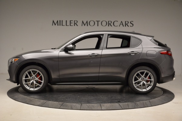 New 2018 Alfa Romeo Stelvio Ti Sport Q4 for sale Sold at Aston Martin of Greenwich in Greenwich CT 06830 3