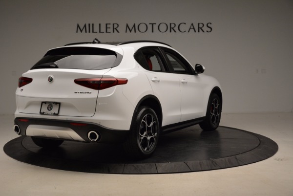 New 2018 Alfa Romeo Stelvio Sport Q4 for sale Sold at Aston Martin of Greenwich in Greenwich CT 06830 7