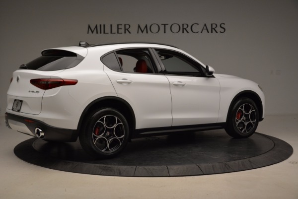 New 2018 Alfa Romeo Stelvio Sport Q4 for sale Sold at Aston Martin of Greenwich in Greenwich CT 06830 8