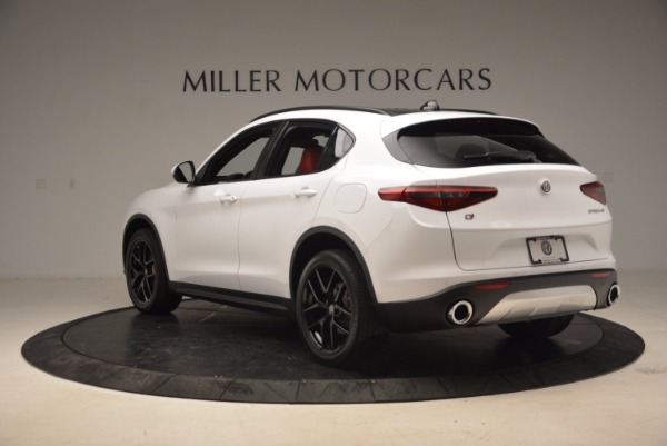 New 2018 Alfa Romeo Stelvio Ti Sport Q4 for sale Sold at Aston Martin of Greenwich in Greenwich CT 06830 5