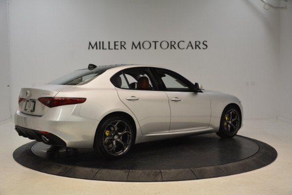 New 2018 Alfa Romeo Giulia Ti Sport Q4 for sale Sold at Aston Martin of Greenwich in Greenwich CT 06830 8