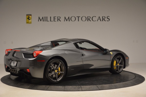 Used 2014 Ferrari 458 Spider for sale Sold at Aston Martin of Greenwich in Greenwich CT 06830 20