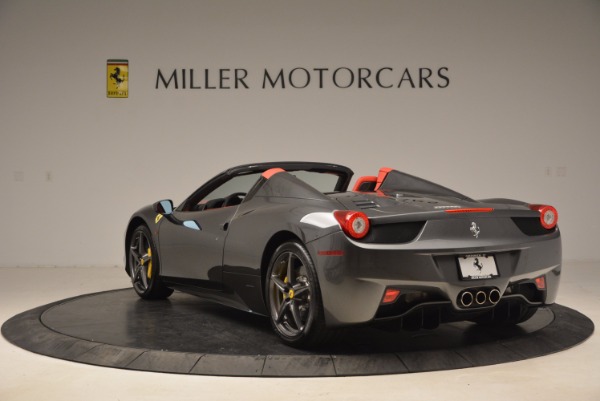 Used 2014 Ferrari 458 Spider for sale Sold at Aston Martin of Greenwich in Greenwich CT 06830 5