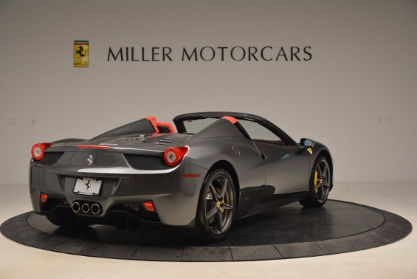 Used 2014 Ferrari 458 Spider for sale Sold at Aston Martin of Greenwich in Greenwich CT 06830 7