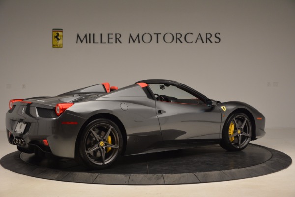 Used 2014 Ferrari 458 Spider for sale Sold at Aston Martin of Greenwich in Greenwich CT 06830 8