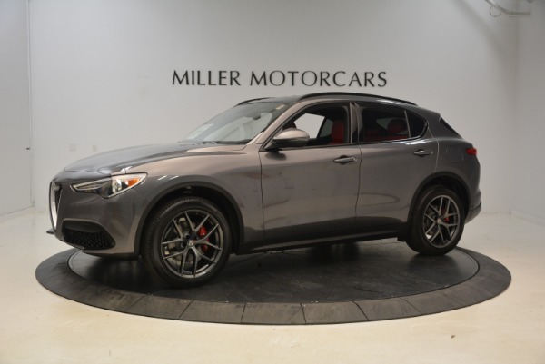 New 2018 Alfa Romeo Stelvio Ti Sport Q4 for sale Sold at Aston Martin of Greenwich in Greenwich CT 06830 2