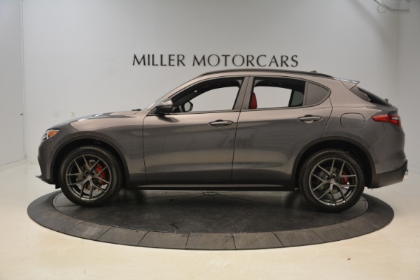 New 2018 Alfa Romeo Stelvio Ti Sport Q4 for sale Sold at Aston Martin of Greenwich in Greenwich CT 06830 3