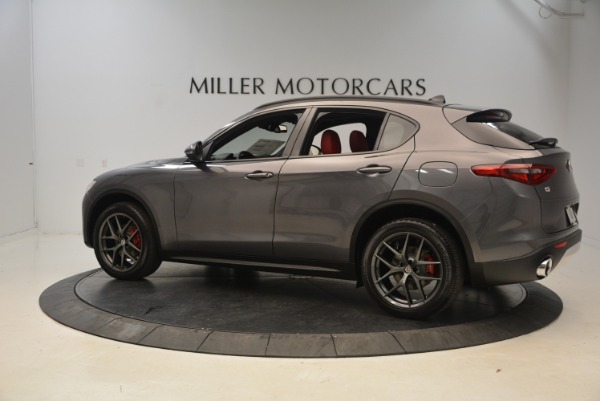 New 2018 Alfa Romeo Stelvio Ti Sport Q4 for sale Sold at Aston Martin of Greenwich in Greenwich CT 06830 4